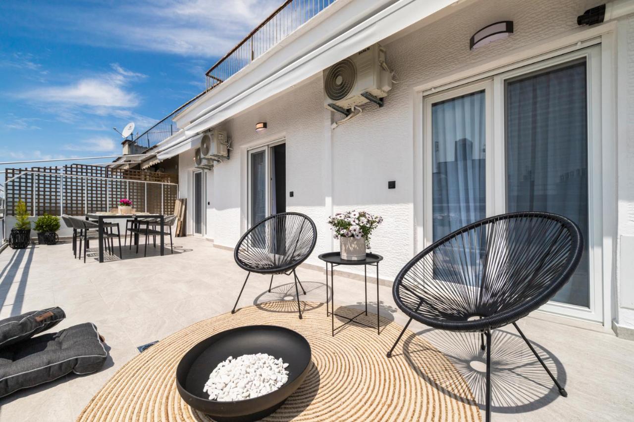 Ares Penthouse Apartman Szaloniki Kültér fotó
